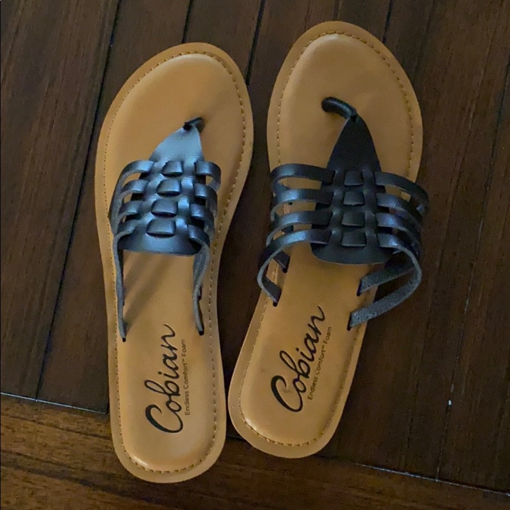 Black sandals